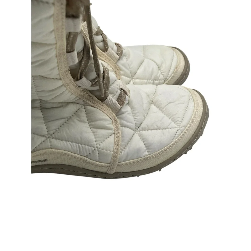 Columbia Womens Heavenly Shorty Omni-Heat Winter Boots White Size 7